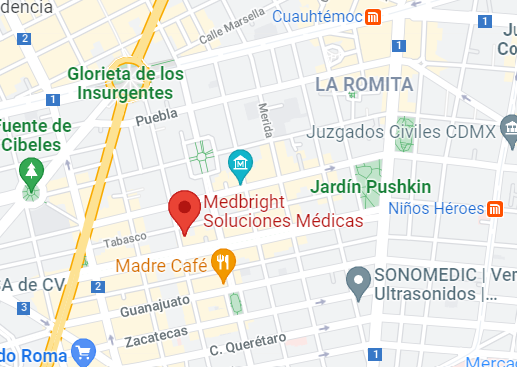 https://www.google.com/maps/place/Medbright+Soluciones+M%C3%A9dicas/@19.418675,-99.1610642,15z/data=!4m5!3m4!1s0x0:0x18954320ac2c2650!8m2!3d19.418675!4d-99.1610642